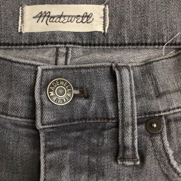 MADEWELL Skinny Jeans Grey 26 - Picture 4 of 9
